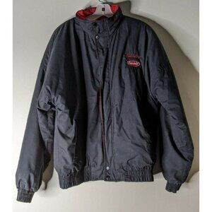 Vintage 90s Peterbilt Semi Truck Jacket Womens Medium Jefferson WI "Shirley"
